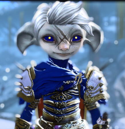 Folklorist Riff - Often a voice of reason within the crew, Riff is an Asura of many talents. He practices music, history and chronicling. Riff's years of experience keep the crew grounded and always pushes the team in the right, morally sound direction.