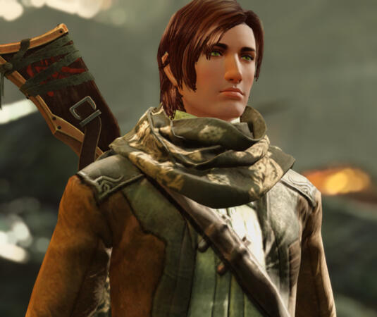 Theron Rivers, "Jack of All Trades, Master of None" - Stylish and laid back, Theron is a former Krytan noble and childhood friend of Liiriene. He is a crack shot gunslinger and a reliable sharpshooter for the crew.